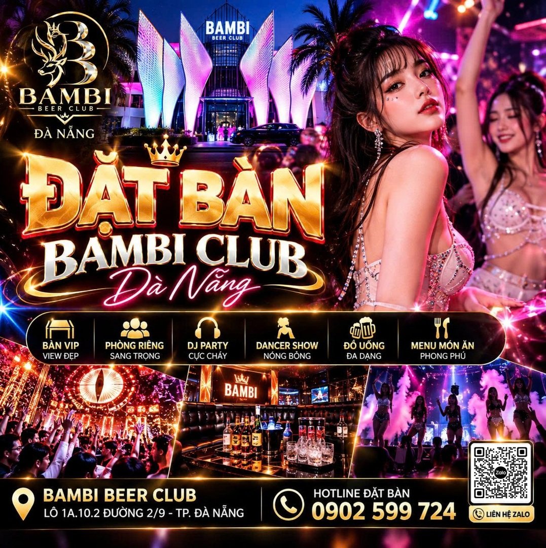 Đặt Bàn Bambi Club Đà Nẵng