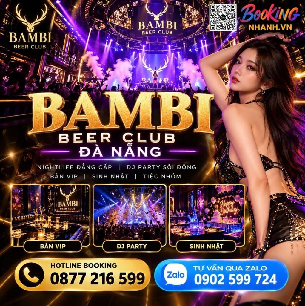 bài đánh giá về bambi beer club đà nẵng